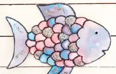 The Rainbow Fish Kids Craft