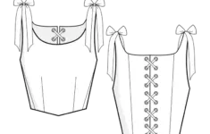 The Spearmint Corset Free Sewing Pattern