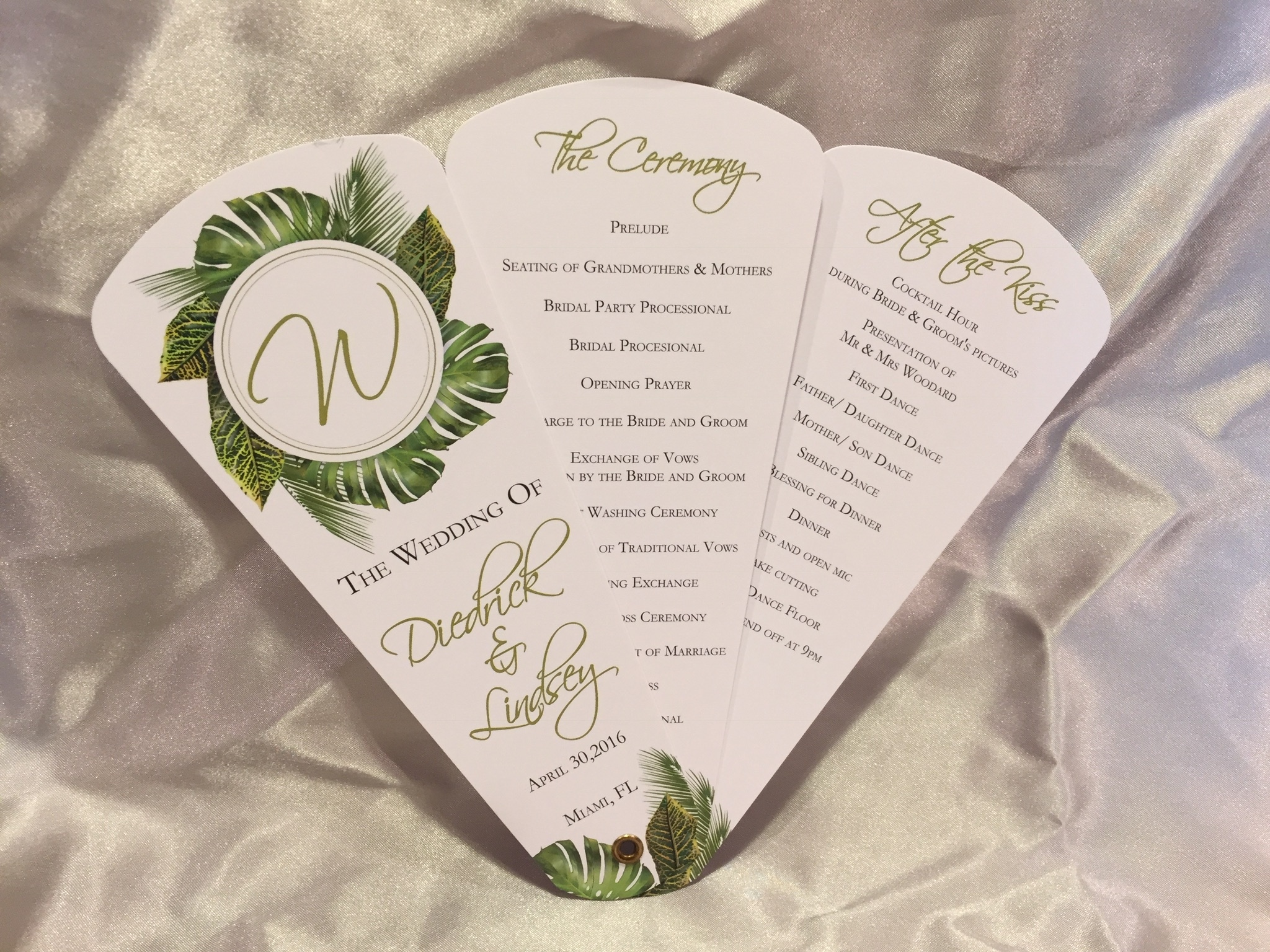 petal fan wedding program template free petal fan wedding program template free