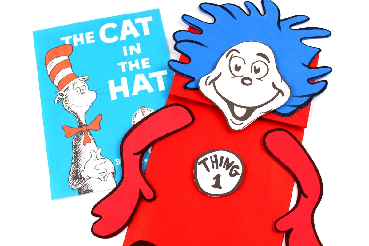 Thing 1 And Thing 2 Puppets Thing 1 And Thing 2 Puppets