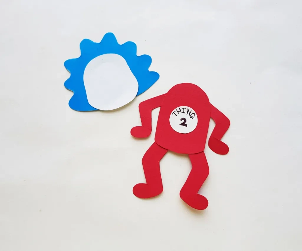 Thing 1 Thing 2 Papercraft Puppets Thing 1 Thing 2 Papercraft Puppets