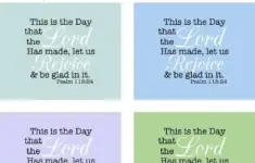 This Is The Day Free Printable
