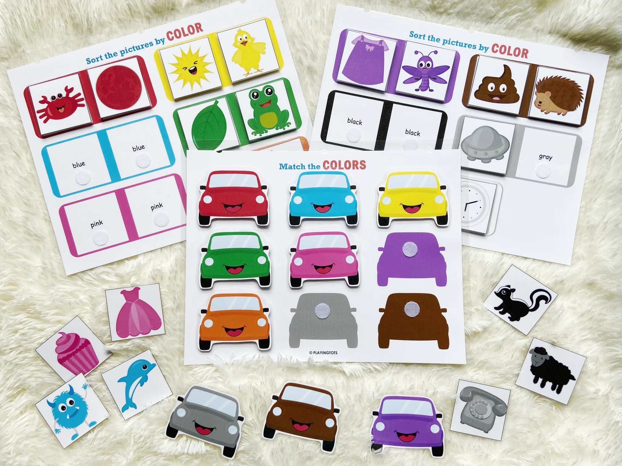 Toddler Busy Book First Learning Binder Printable Pack Pdfbb0027
