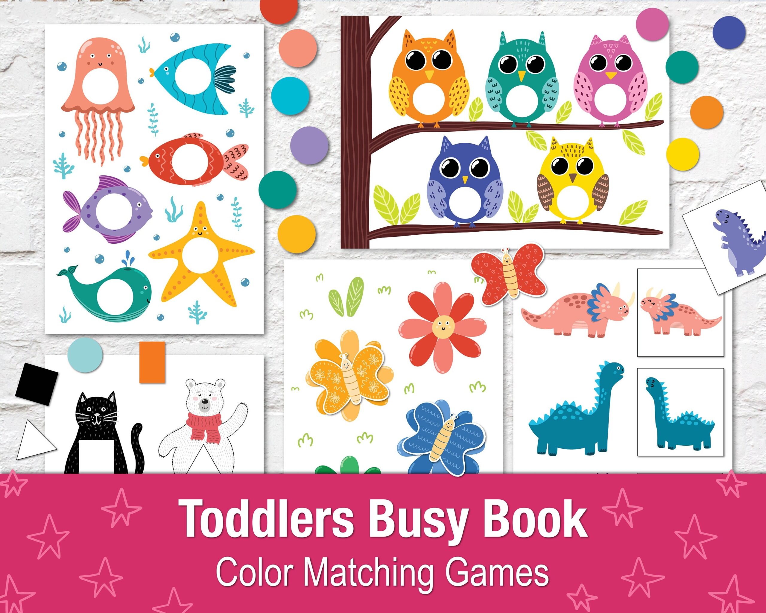 Toddler Busy Book Printable Pdf Quiet
