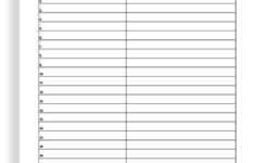 Toolbox Talk Sign In Sheet Template