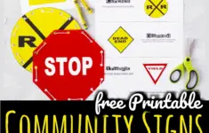 Traffic Signs Free Preschool Pack 18