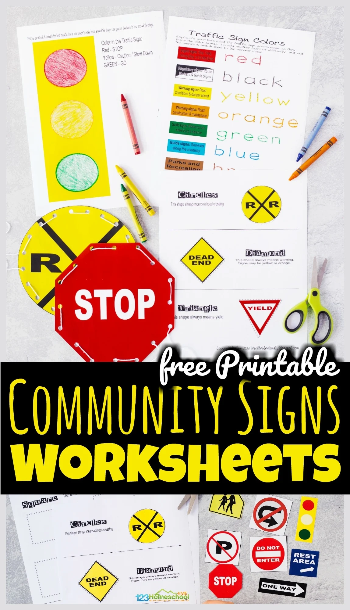 Traffic Signs Free Preschool Pack 18 Traffic Signs Free Preschool Pack 18