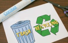 Trash And Recycling Labels