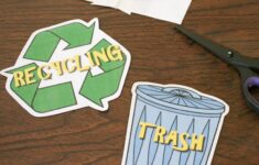Trash And Recycling Labels