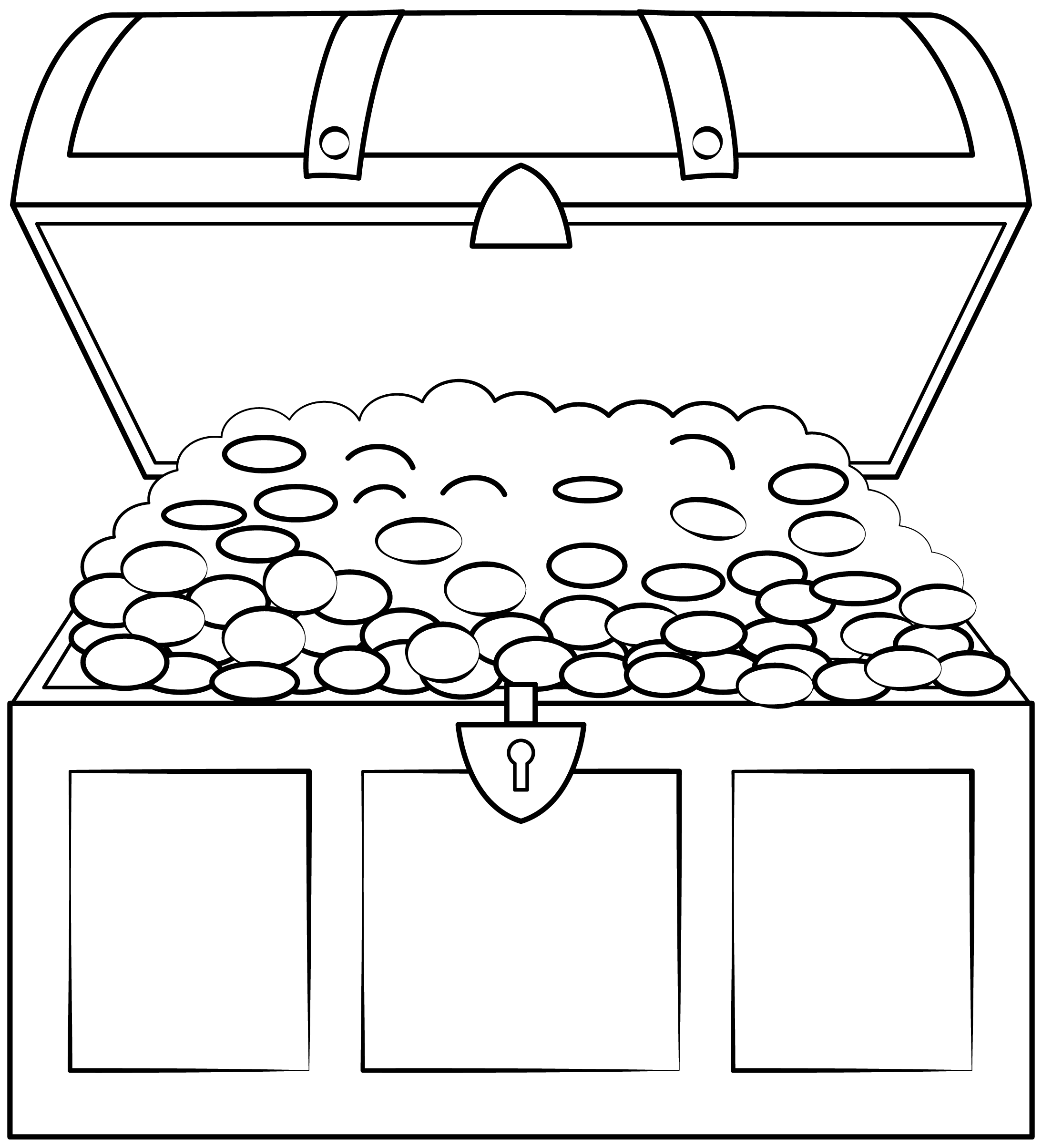 free printable treasure chest box template free printable treasure chest box template