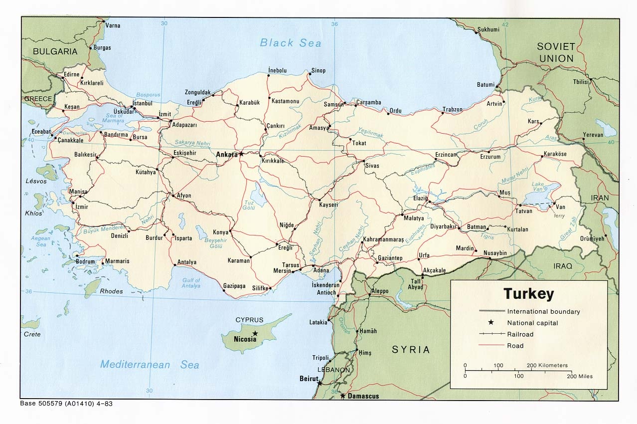 Turkey Map