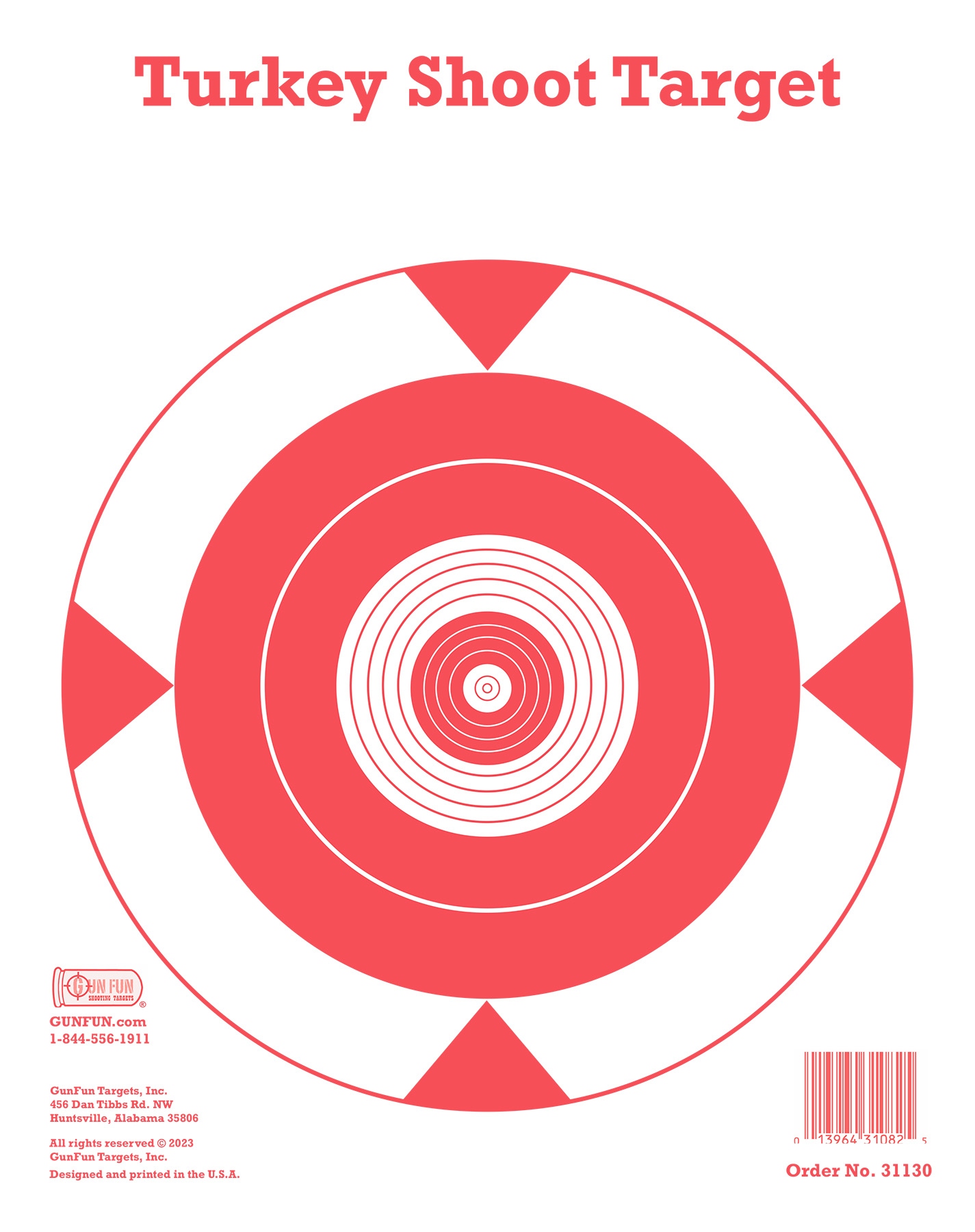 Turkey Target 31130