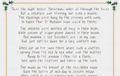Twas The Night Before Christmas Pdf