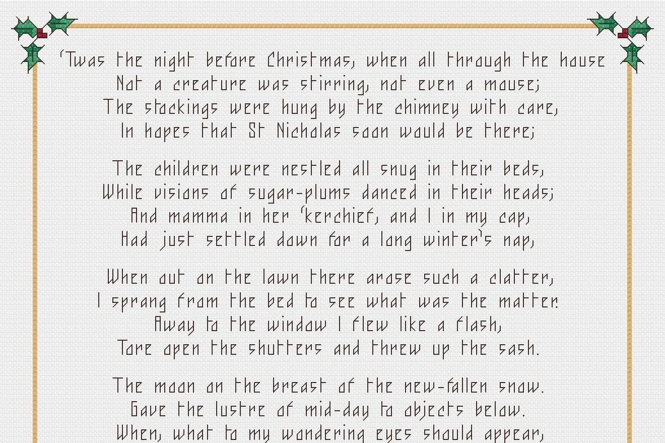 Twas The Night Before Christmas Pdf