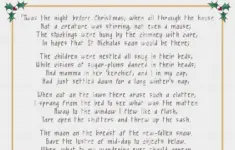 Twas The Night Before Christmas Pdf