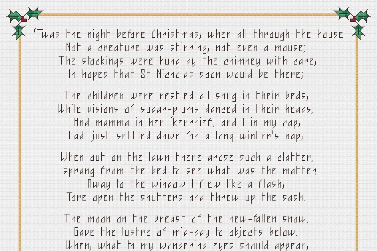 printable poem twas the night before christmas printable poem twas the night before christmas