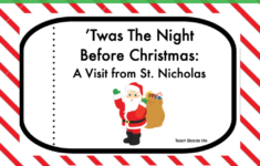 Twas The Night Before Christmas Printable