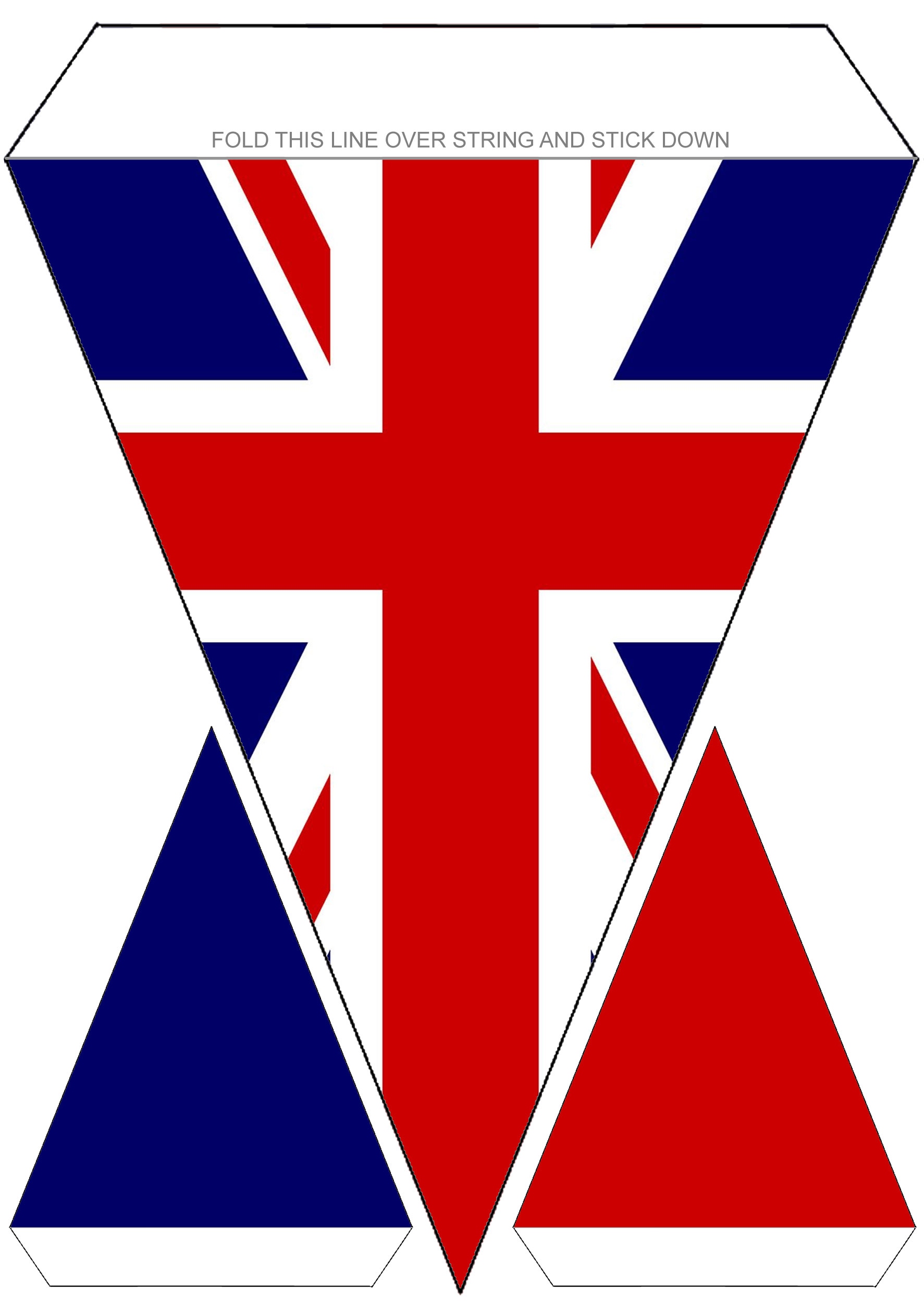 Union Jack Uk Flag Ve Day Bunting Union Jack Uk Flag Ve Day Bunting