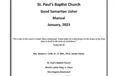 Usher Manual Pdf 012023
