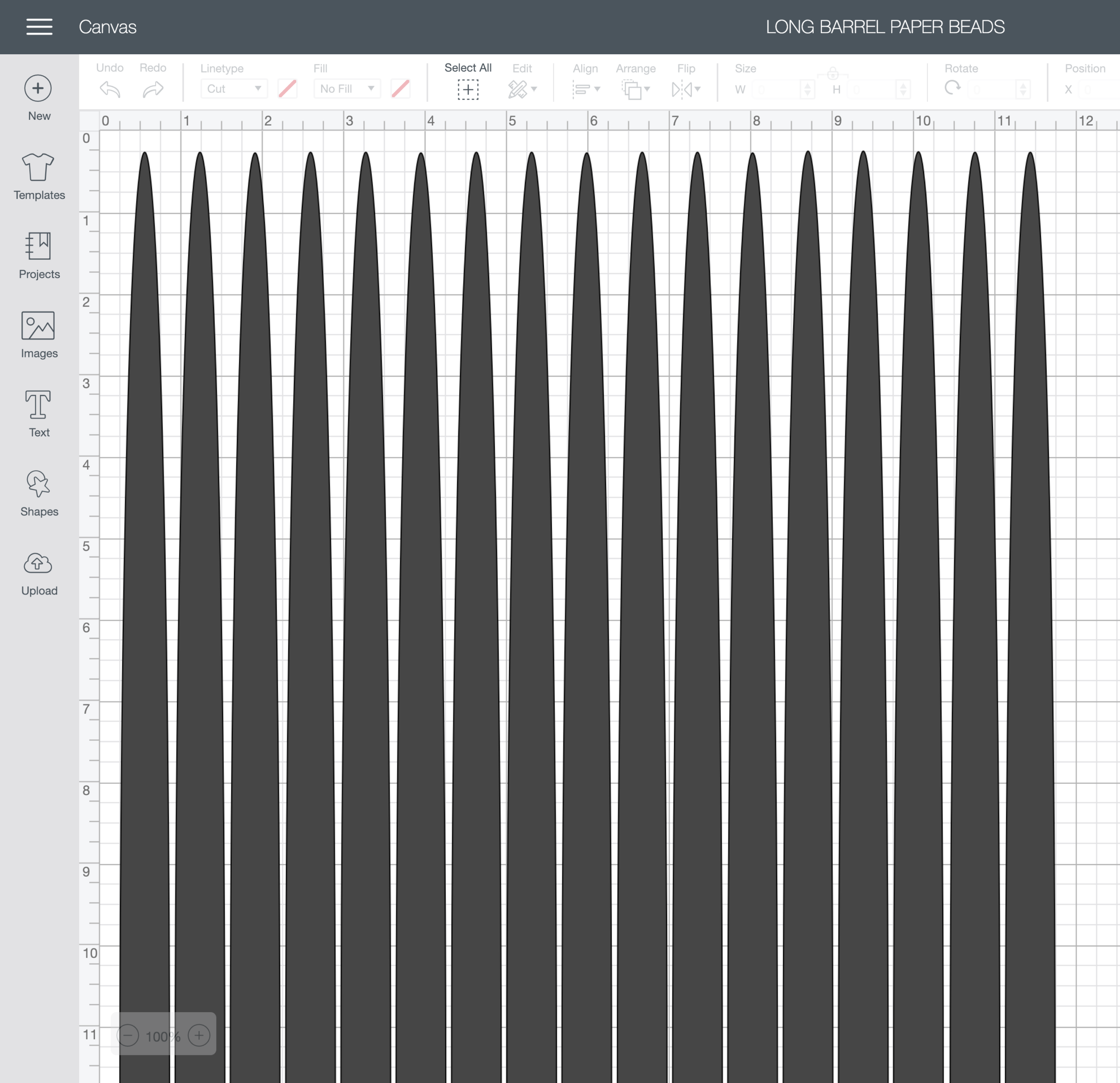 paper bead template free paper bead template free