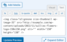 Using The Content Field