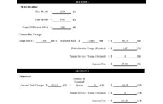 Utility Bill