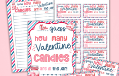 Valentines Candy Guessing Game