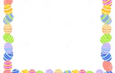 Various Easter Borders