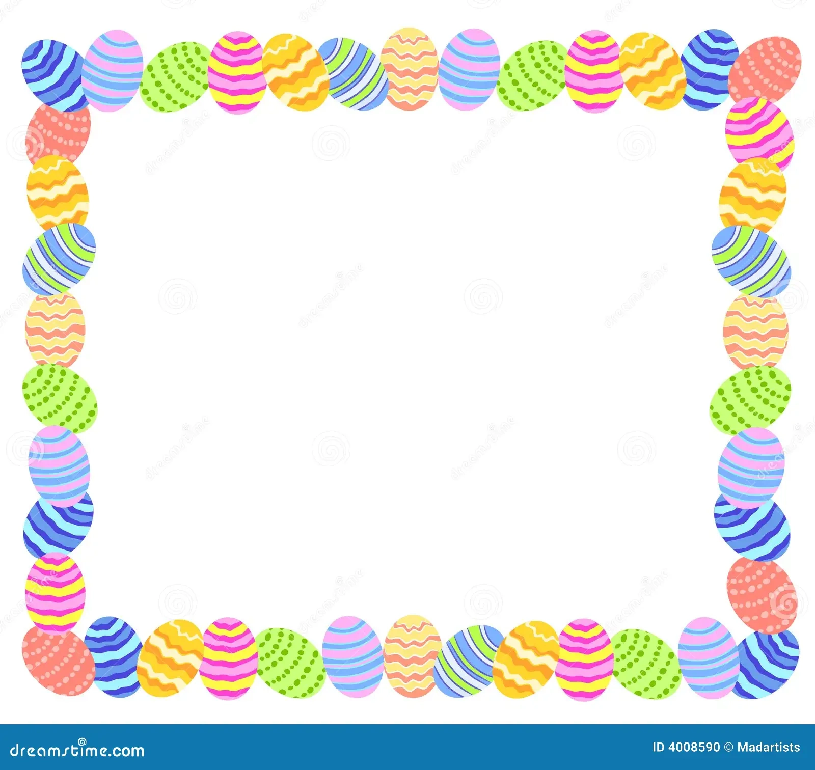 Various Easter Borders Various Easter Borders