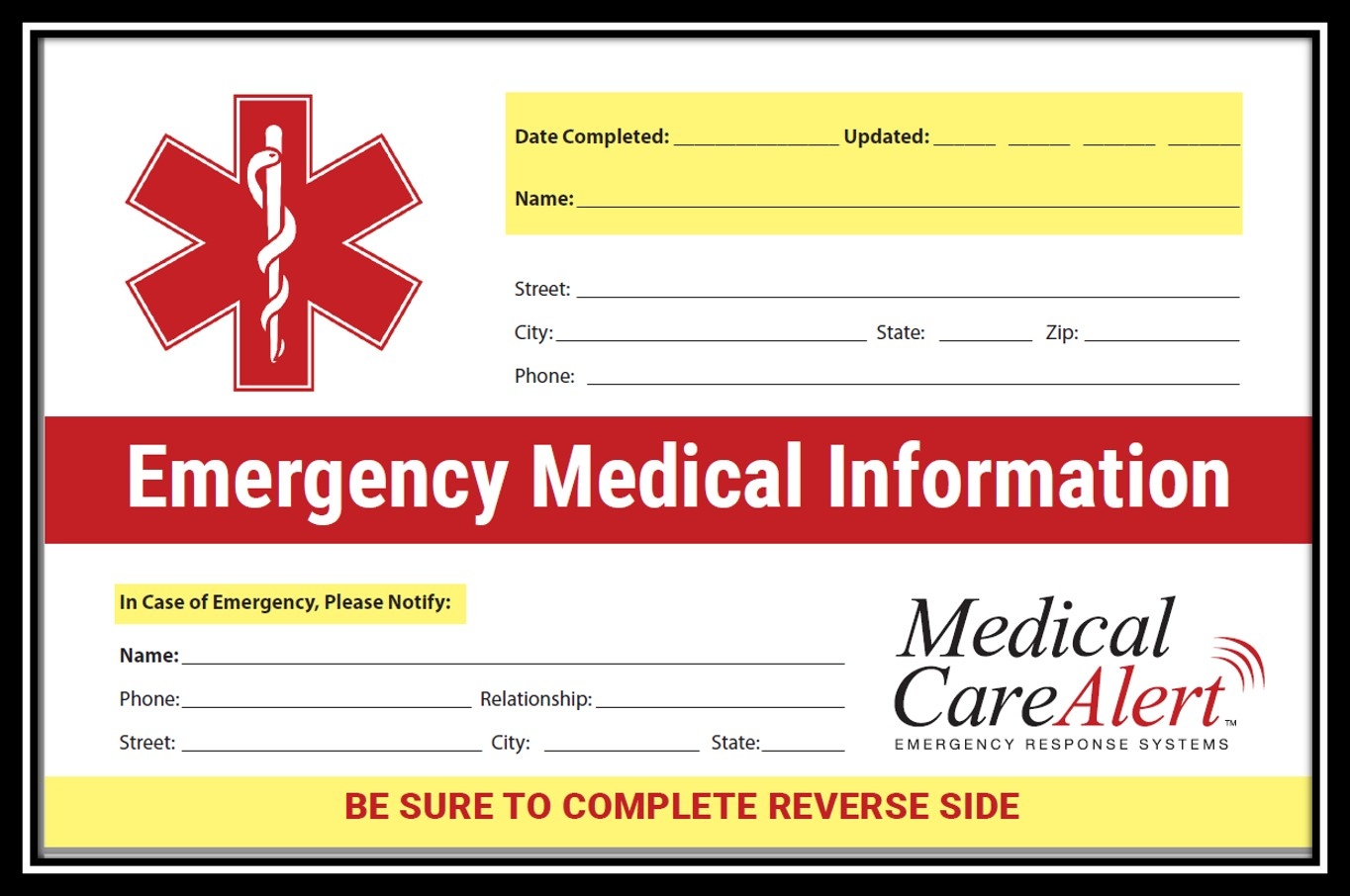 Vial Of Life Ems Information Vial Of Life Ems Information
