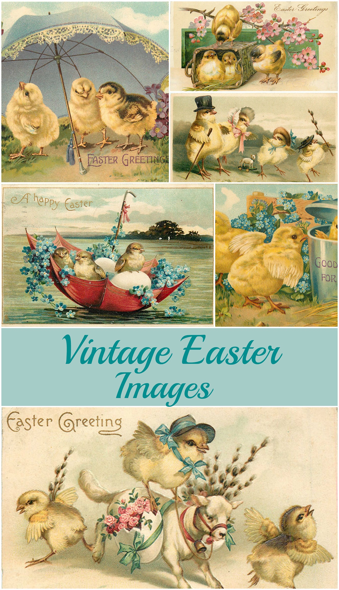 Vintage Easter Images Free Printable Graphics