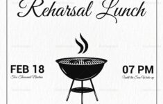 Vintage Lunch Invitation