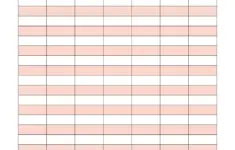 Vital Signs Sheet