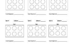 Volleyball Lineup Sheet Template Volleyball Officials Association New York