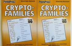 Volumes 99 1001 Cryptofamilies Crypto Families From Penny Press Selected Puzzles Series
