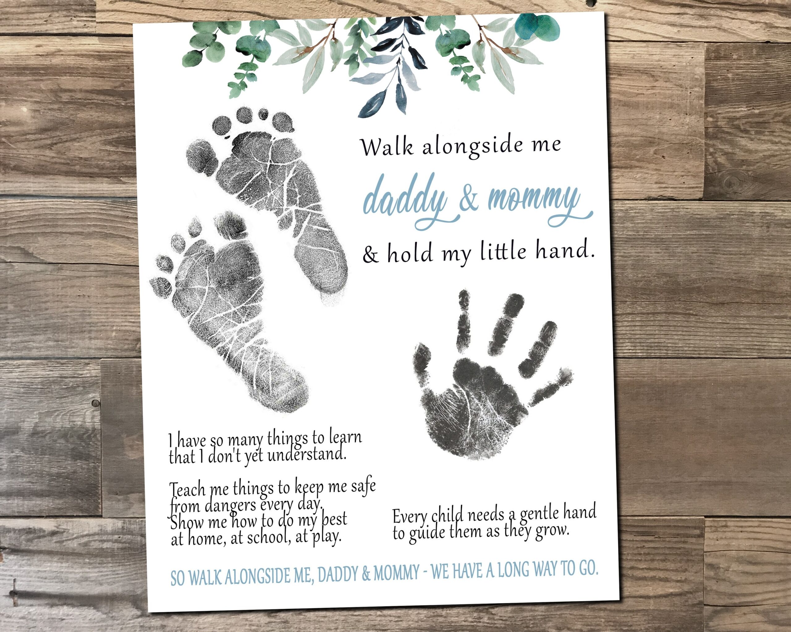Walk Alongside Me Daddy And Mommy