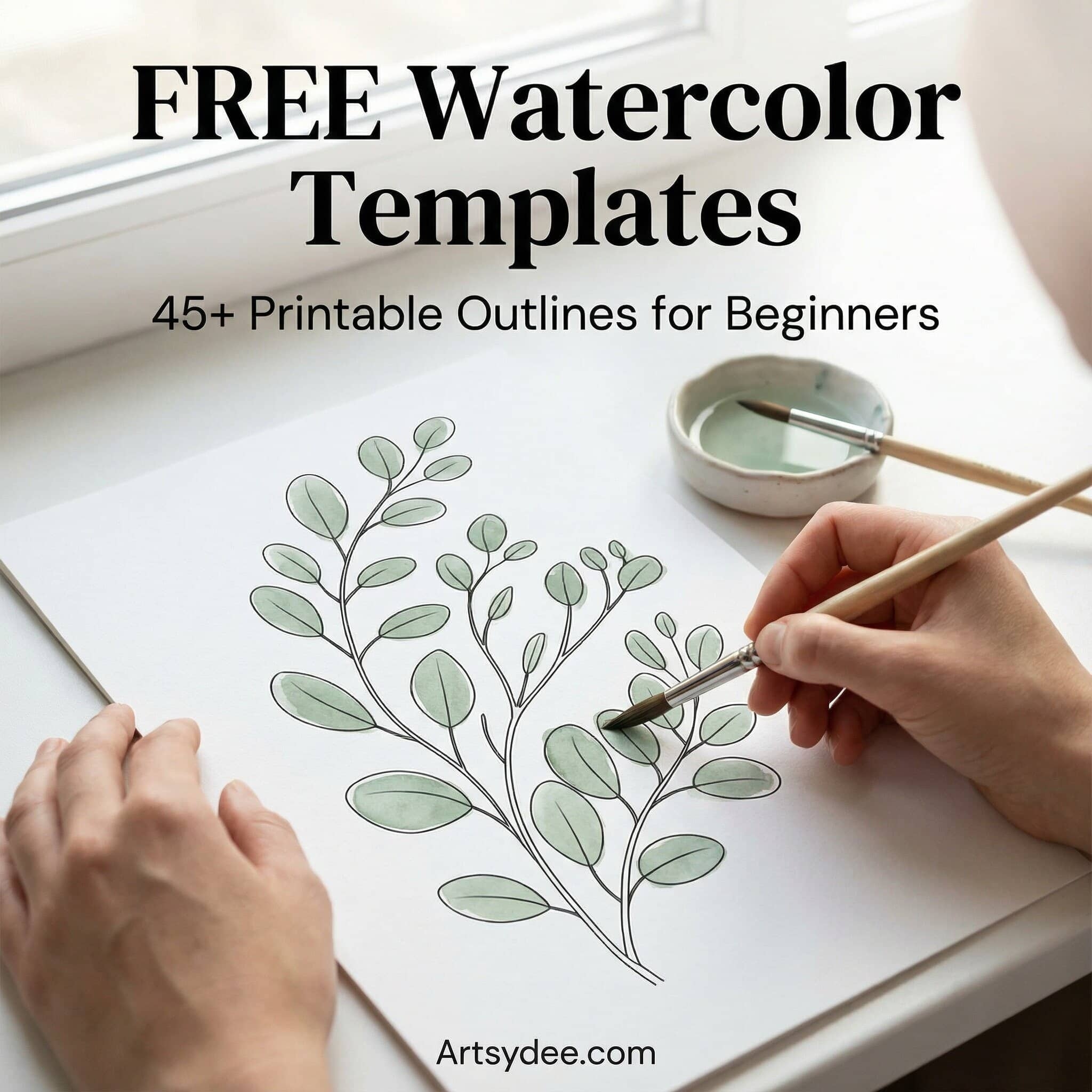 Watercolor Templates Free Watercolor Templates Free