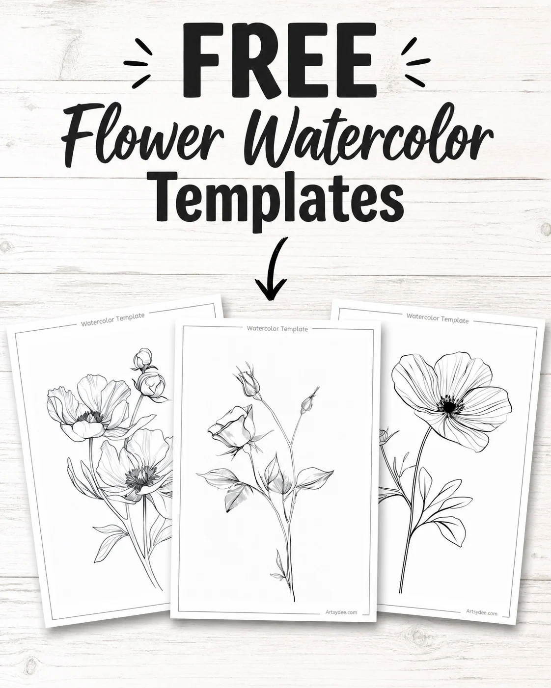 Watercolor Templates