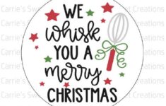 We Whisk You A Merry Christmas Printable