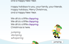 We Wish You A Merry Christmas Lyrics Poster