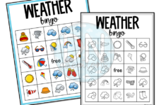 Weather Bingo Game L Weather Activity L Learn About Weather