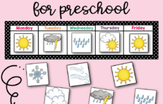 Weather Printables For Circle Time