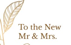Wedding Congratulations Folded Card
