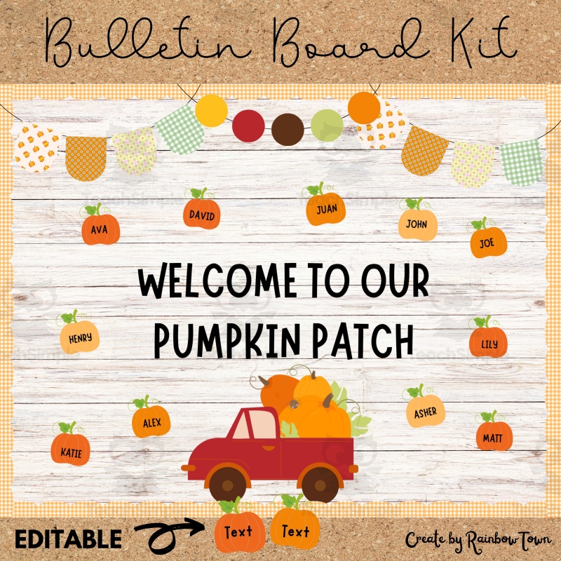 free fall bulletin board printables free fall bulletin board printables
