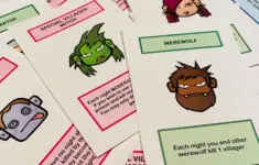 Werewolf Card Game Print And Cutout At