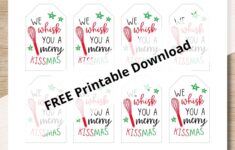 Whisk Christmas Tags