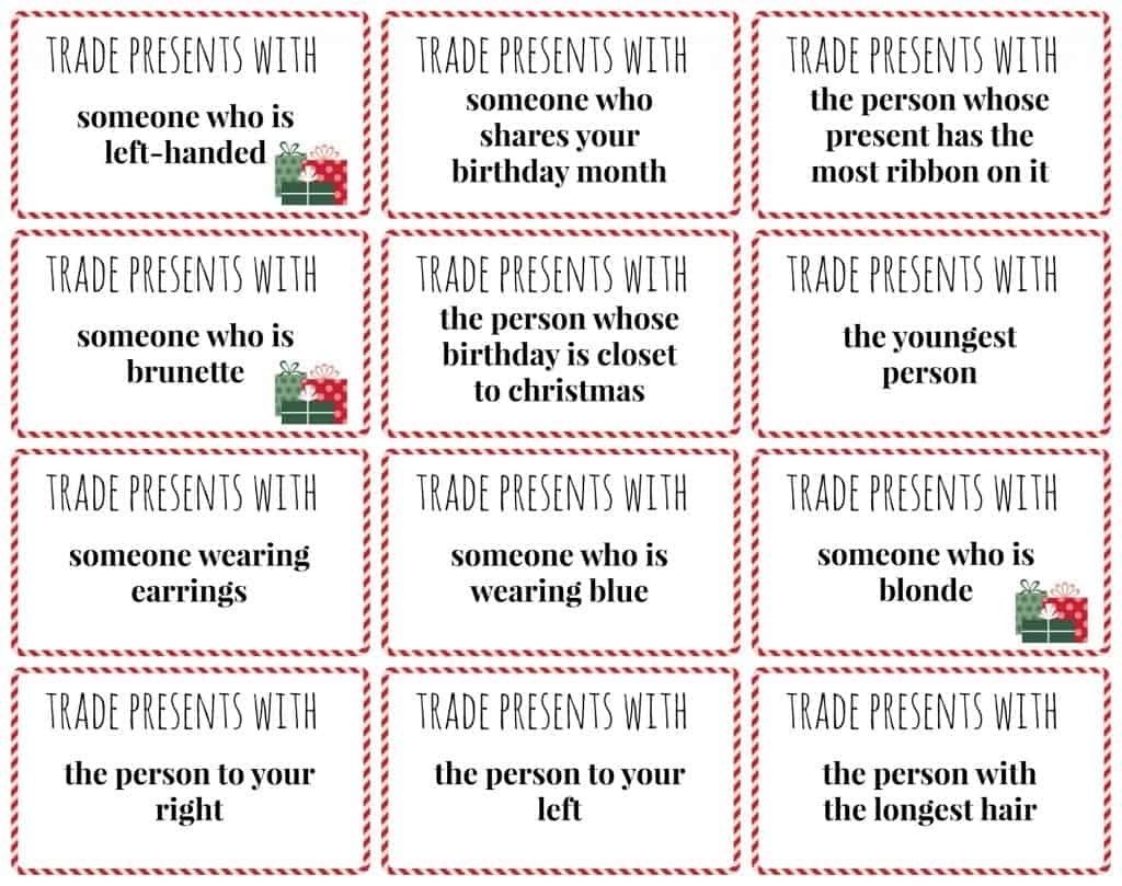 White Elephant Gifts Round 2 And Some Game Ideas
