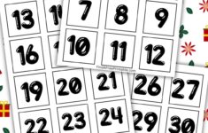 White Elephant Numbers Printable