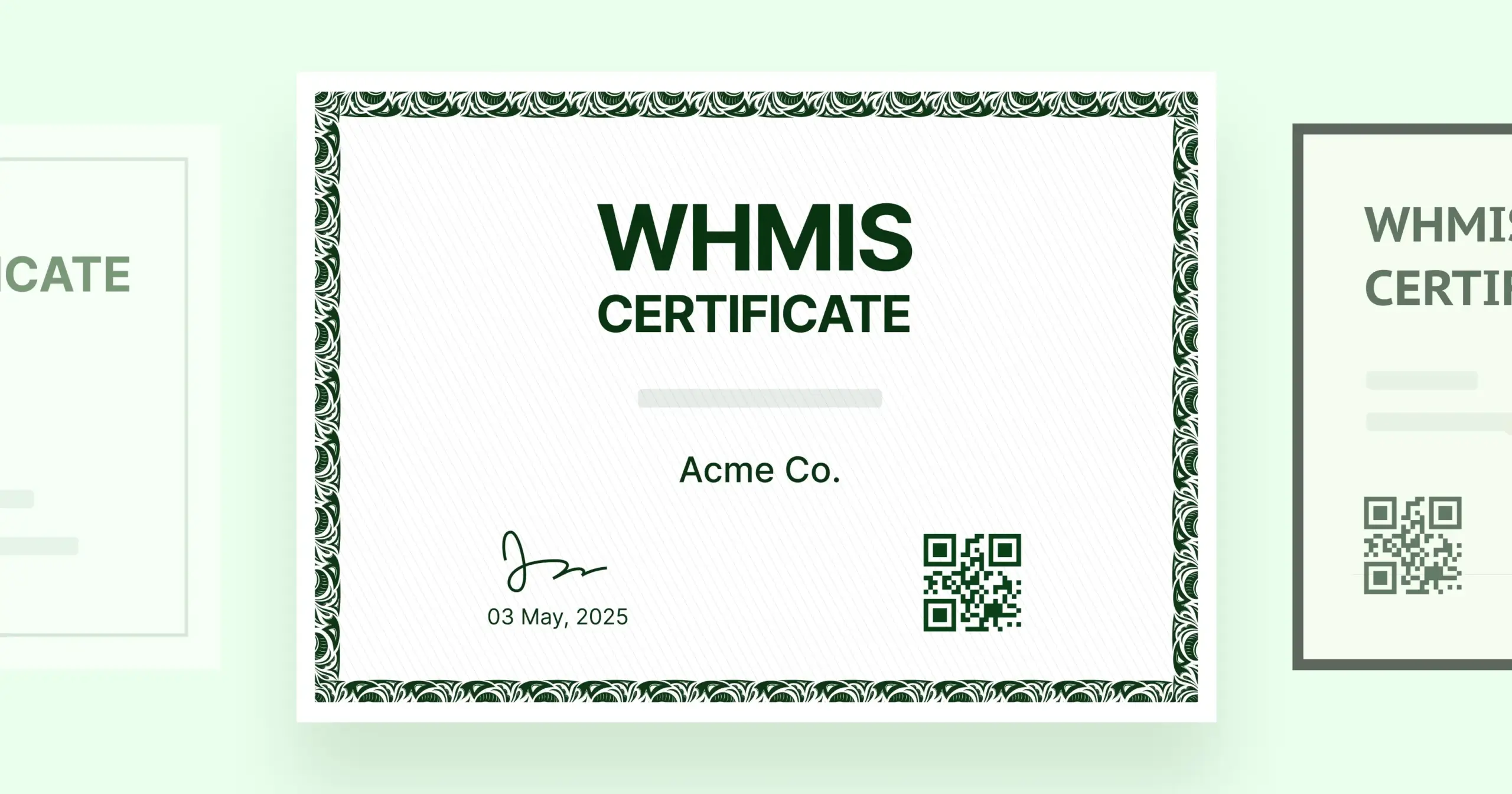 Whmis Certificate Templates Whmis Certificate Templates