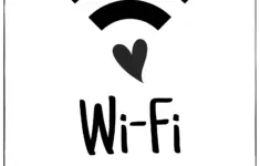 Wifi Password Signs For Free